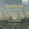 Alexander Goedicke. Violinsonater. Parrino, Pentrella