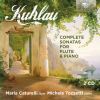 Kuhlau. Samlede sonater for fløjte og klaver. Caturelli, Tozzetti (2 CD)