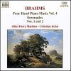 Brahms: Musik for 4-hændigt klaver Vol.4 (1 CD)