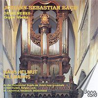 Hans Helmut Tillmanns plays organ works by Johann Sebastian Bach