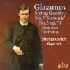 Glazunov. String Quartets. CD