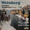 Weinberg. Kammersymfonier 1 & 4. Thord Svedlund