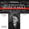 Bach  : H-Mol Messe BWV 232 (Munich 1956) (2 CD)