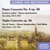 Beethoven: Piano Concerto No. 4 / Triple Concerto, Op. 56