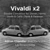Vivaldi x2. Koncerter for 2 instrumenter. Adrian Chandler