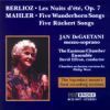 Mahler, Gustav: Five Rückert Songs
