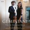 Geminiani. Violinsonater op. 4. Ruhadze, barokviolin (2 CD)