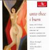 Diverse: Unto thee I Burn - Song Settings of E.E. Cummings Poetry by North American Women Composers