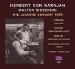 Karajan and Gieseking live in Lucern 1954. Strauss, Mozart, Berlioz (2 CD)