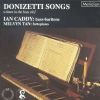 Donizetti: Songs In Bass Cle