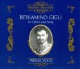 Diverse: Gigli in Opera and Song (3 CD)