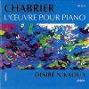 Chabrier, Emmanuel: Klaverværker