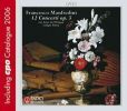 Manfredini, F.: 12 Concerti, Op. 3 & 2
