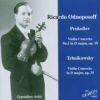 Richard Odnoposoff, violin, Prokofiev, Tchaikovsky koncerter