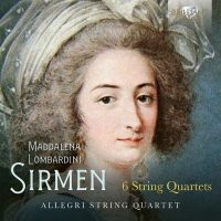 Maddalena Sirmen. Strygekvartetter 1-6. Allegri Quartet