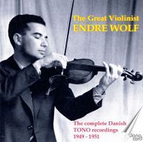 Den store violinist Endre Wolf (2 CD)