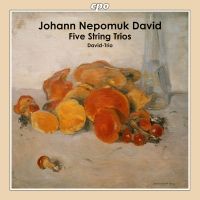Johann Nepomuk David. Fem strygetrioer. David-Trio