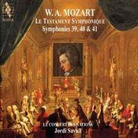 Mozart. Symfonier 39, 40 & 41. Jordi Savall, dirigent (2 CD)