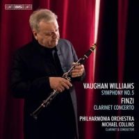 Finzi Klarinetkoncert. Vaughan Williams Symfoni 5. Michael Collins