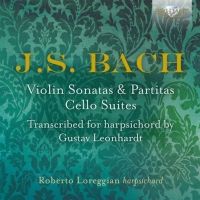J.S.Bach. Violin sonater og partiter og cello suiter- transkriperet for cembalo. 3CD