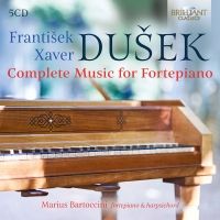 Dussek. Samtlige klaversonater. Frantisek Xaver, fortepiano (5 CD)