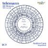 Telemann. 100 menuetter for cembalo. Andrea Coen (2 CD)