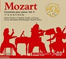 Mozart. Klaverkoncerter 12,14,15,17,18,26 (2 CD)
