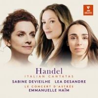 Händel. Italienske kantater. Sabine Devielhe. Emmanuelle Haim. 2 CD