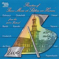 Rarities of Piano Music at »Schloss vor Husum«, Vol. 15 from the 2001 Festival
