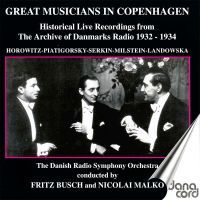 Great Musicians in Copenhagen 1932-1934